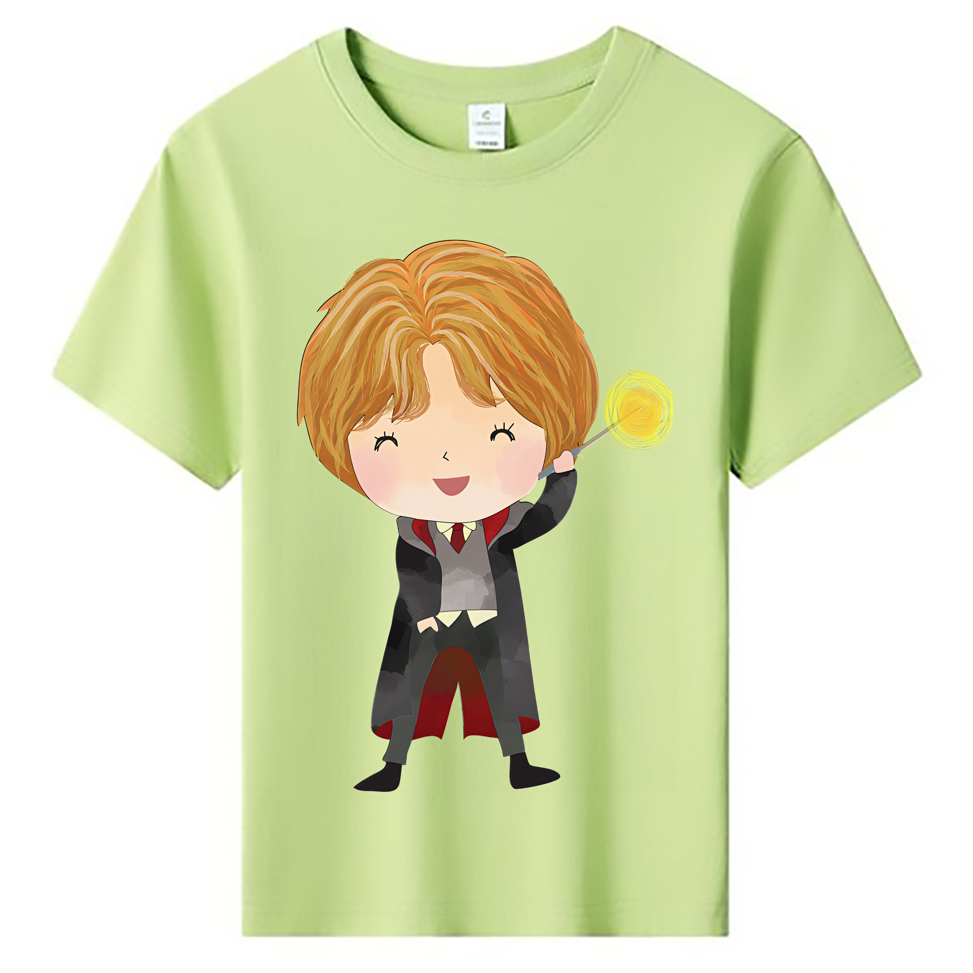 （画像用） Harry Potter ハリー・ポッターシリーズ 綿100％キッズTシャツ（フロントプリント）
